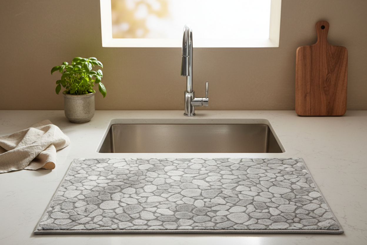 Stone Drying Mat & Sink Protector