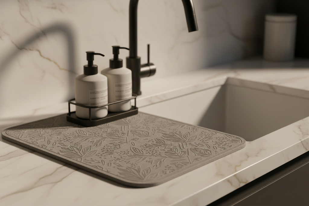Stone Drying Mat & Sink Protector